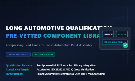 Últimos blogs de la empresa sobre Optimización de la Calificación Automotriz Europea: Plantas Polacas Despliegan Bibliotecas de Componentes Pre-Verificadas