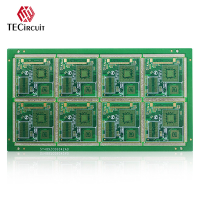comprar OEM placa de circuito impreso de múltiples capas PCB rígido Semi-metalizado de cuatro lados Fabricación en línea