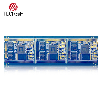 comprar 6 capas FR4 de alta frecuencia placa de PCB resina enchufe agujero electroplataje llenado Fabricación en línea
