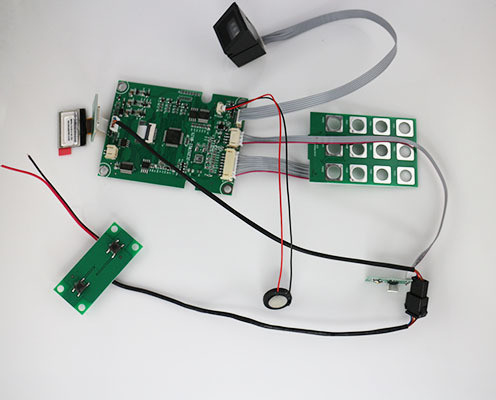 comprar PCBA SMT PCB ensamblaje de huellas dactilares de cerradura de la puerta ensamblaje de la placa de circuito impreso Fabricación en línea