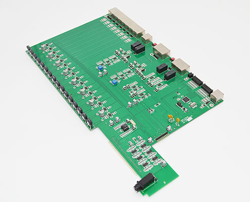comprar Asamblea de la placa de circuito impreso de PCBA SMT PCB Asamblea de la placa base del mezclador de audio Fabricación en línea
