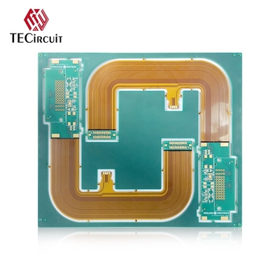 comprar 2 capas de placas de circuito rígido flexible Dedo de oro 0,15 mm de espesor PCB Flex rígido Fabricación en línea