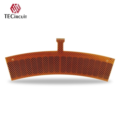 comprar 2 capas de FPC Flexible PCB Junta rígida-flexible Dedo de oro 0,15 mm de espesor Fabricación en línea