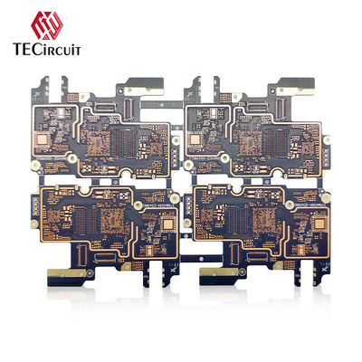 HDI placa de alta frecuencia PCB rígido FR4 TG150 S1150G tamaño de agujero mínimo 0,1 mm