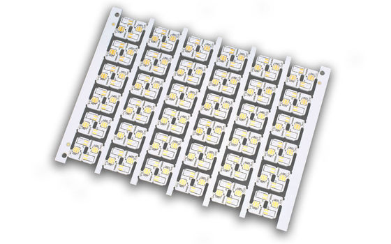 Placa de circuito de núcleo metálico de precisión MC PCB rígido para equipos de iluminación