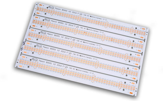 Placa de circuito impreso de núcleo de metal rígido MC para electrónica de automóviles