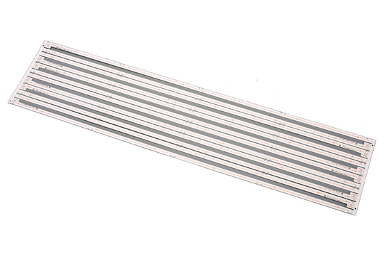 Fabricación de placas de PCB de núcleo metálico rígido para bandas de luz LED de alto voltaje