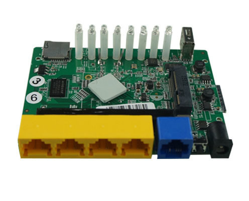 PCBA SMT PCB 300m Wifi Router Tabla base de PCB de montaje de la placa de fabricación