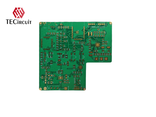 2 capas de placa de PCB rígido FR4 TG135 placa de circuito impreso para la máquina POS